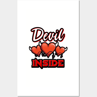 Devil Inside Posters and Art